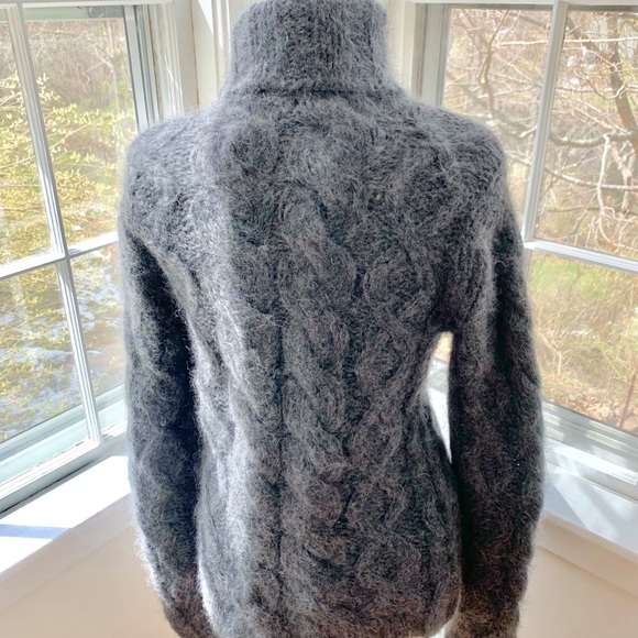 MICHAEL KORS Runway soft chunky kid mohair cables - Picture 6 of 12